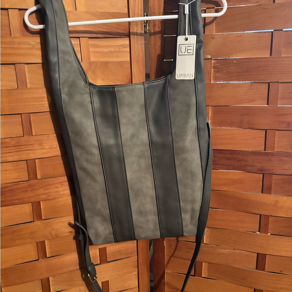 Urban Expressions Black and Gray purse/crossbody